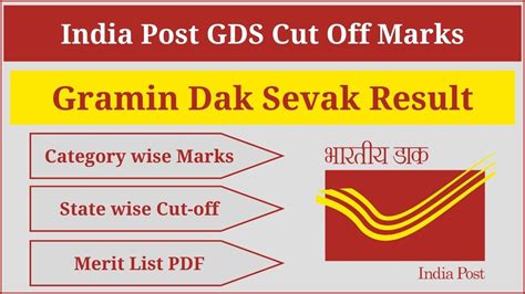 India Post GDS Cutoff 2024: State and Category.